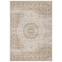 SAFAVIEH Atlas Coreen Oriental Area Rug, Ivory/Beige, 3'3" x 5'3"