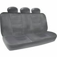 thumbnail image 2 of BDK PU Leather Seat Covers for SUV and Van 3 Rows Premium Leather Covers, Black Beige Gray, 2 of 13