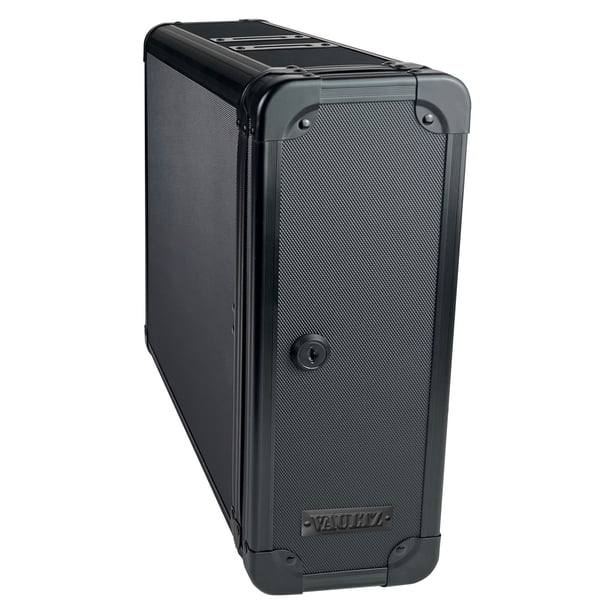 Vaultz Locking Closet Safe with Key Lock - Black - Walmart