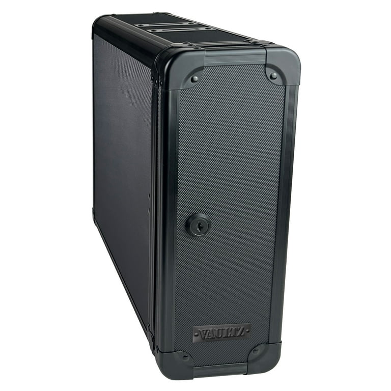 Vaultz Locking Closet Safe with Key Lock - Black - Walmart.com