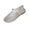 Silver, variant on Mary Jane Flats for Women Round-Toe Hollowed-Out Breathable Comfortable Mesh Ballet Flats Office Flats with Strap