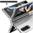 thumbnail image 4 of Compatible Transparent Case for Samsung Z Fold 4 Case Clear with S Pen,Hinge Protective Cover with Screen Protector Case for Galaxy Z Fold 4 Clear Case Galaxy Z Fold 4 5G case with S Pen Holder, 4 of 14