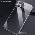 thumbnail image 2 of For iPhone 14 13 15 12 X XR 7 8 SE 2 3 XS 11 Pro Max Plus Mini White Red Back Conque Soft Liquid Silicone Transparent Case Cover, 2 of 7