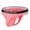 1Pack:Cerise, variant on Men's Nylon Thong Underwear Bulge Enhancing Tagless Comfortable Design White XXL
