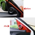 thumbnail image 4 of Xotic Tech Interior Center Console Stripe AC Vent Outlet Dashboard Panel Pillar Speaker Steering Wheel Frame Cover Trim Combo Kit , Sporty Red , Compatible with Honda Civic 10th Gen 2016-2021, 4 of 9