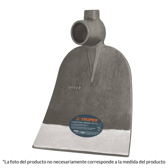 Azadón oreja y martillo, No. 1 sin mango Truper TRUPER AOM-1