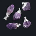 thumbnail image 5 of Lancharmed Silver Plated Long Necklaces for Women Natural Stone Purple Crystal Necklace Cute Gifts, 5 of 7