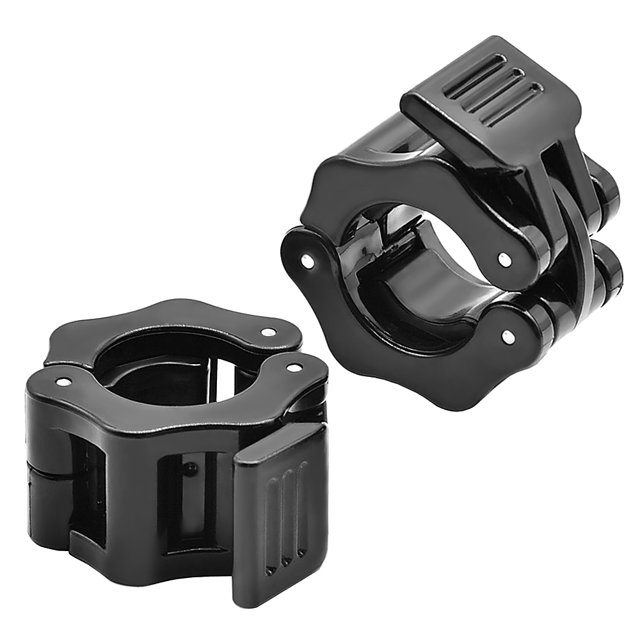 25mm/28mm/30mm Barbell Clamps Quick Release Bar Clips Locking Weight Clips Safety Weight Clips