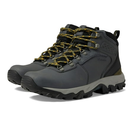 Columbia Newton Ridge Plus II Waterproof (Mens, Graphite/Black, 7.5, Medium)