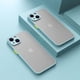 thumbnail image 1 of Funda dura transparente mate para Iphone 14 11 12 13 Pro Max XR 8 7 Plus X Xs 13 Mini SE 2022 2020 6 6s, Fundas a prueba de golpes Fivean unisex, 1 of 2
