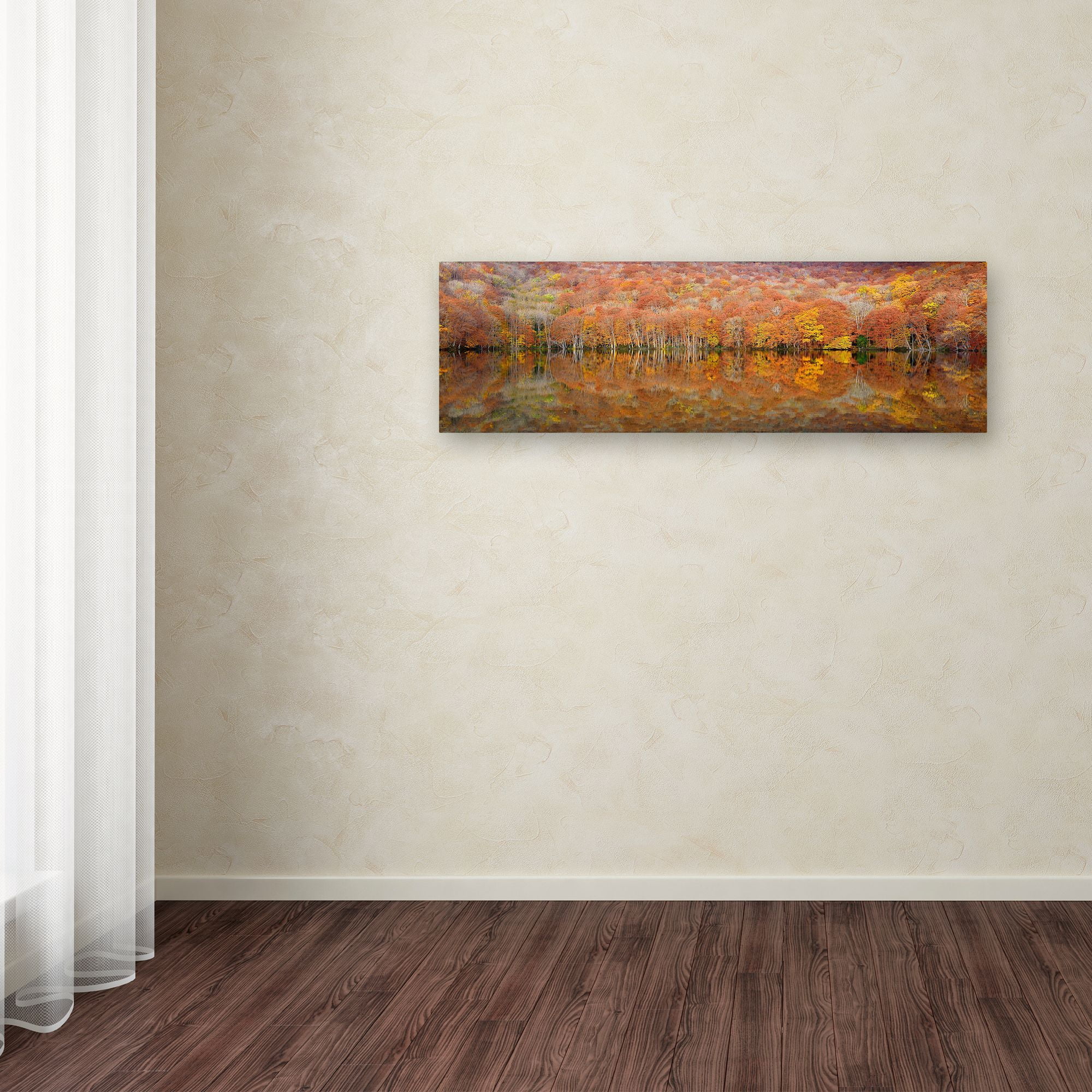 Sho Shibata 'Glowing Autumn' Canvas Art