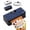 Blue, variant on Mini Bag Sealer with Cutter and Magnet Plastic Rechargeable Chip Selladora De Bolsas Plasticas Sticks Resealer with Magnetic Fridge Portable Sealing Machine Handheld Snack Sellador for Wrap (Blue)