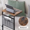 thumbnail image 5 of C Shaped Side Table - Height Adjustable for Couch & Small Spaces - Rustic Brown, 5 of 9