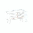 thumbnail image 3 of Liberty 42.52" Mid-Century Modern TV Stand with 2 Shelves and 1 Door, 3 of 3