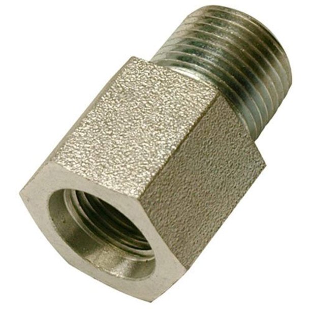 Adaptador hidráulico Apache 3/8 pulgadas con junta tórica hembra x tubo macho