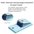 thumbnail image 2 of Dteck Wallet Case for Samsung Galaxy S22 Ultra, Cute Luxury Bag Design, Elegant Purse Flip Card Pouch Cover Soft PU Leather Case with Shoulder Strap,Blue, 2 of 6