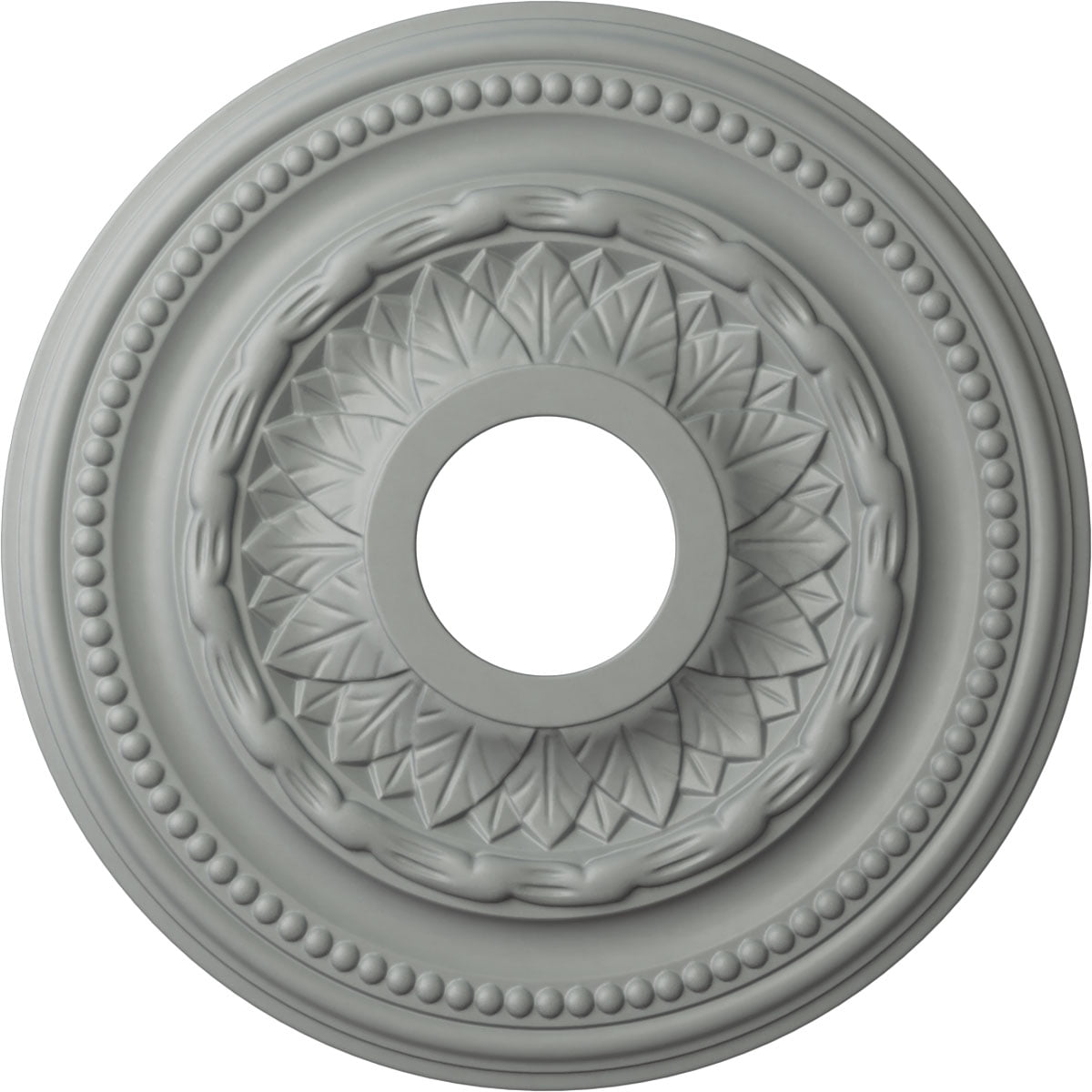 15 3/4"OD x 3 1/4"ID x 1"P Galway Ceiling Medallion (Fits Canopies up