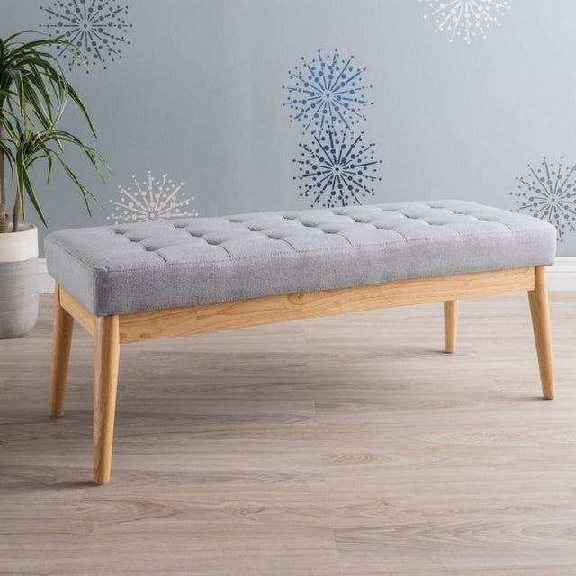 Shoe changing bench, bedside bench, sofa bench, light luxury bedside bench, bedroom bench-Light Gray