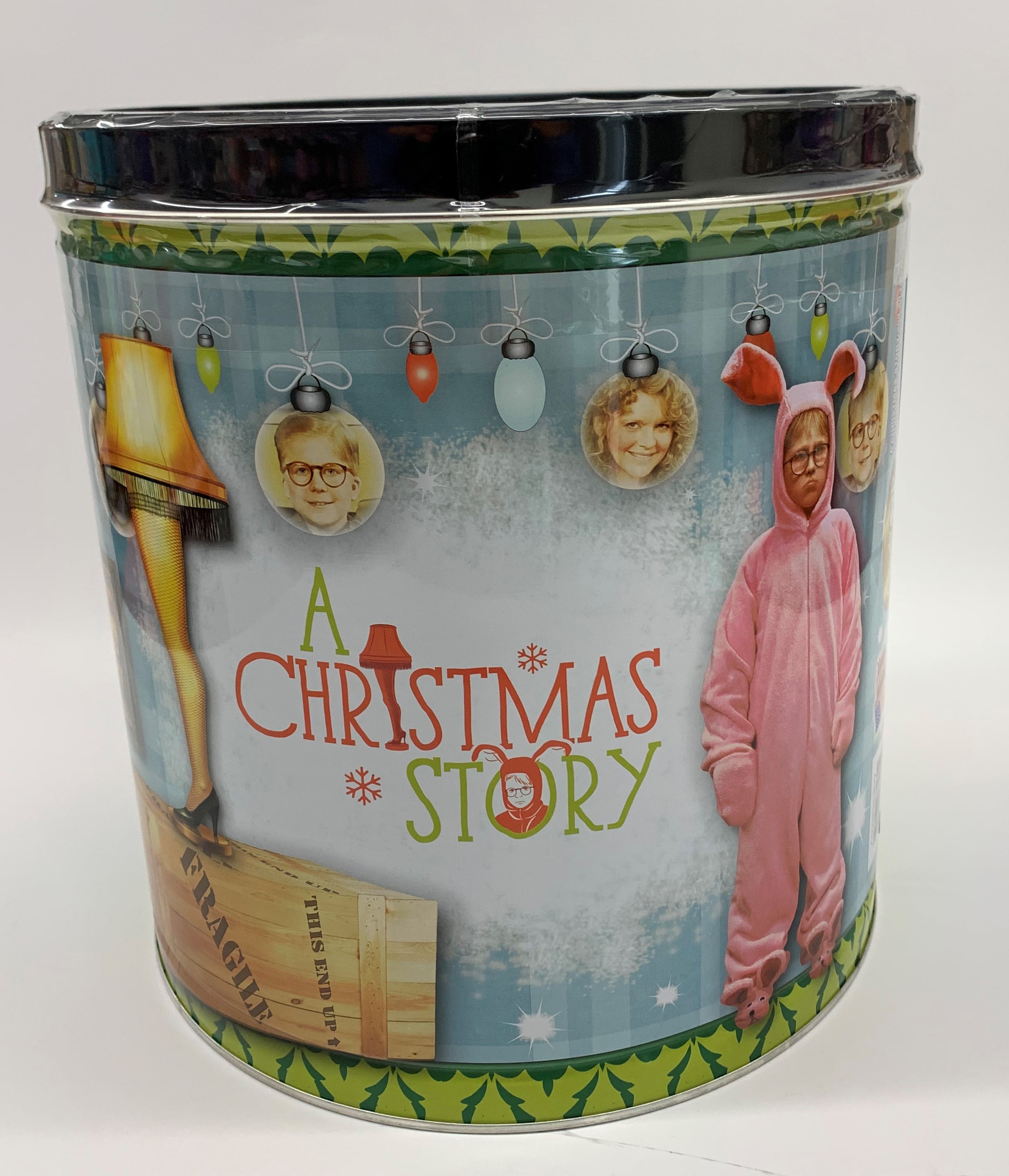 Signature Brands A Christmas Story Popcorn Tin, 24 Oz - Walmart.com ...