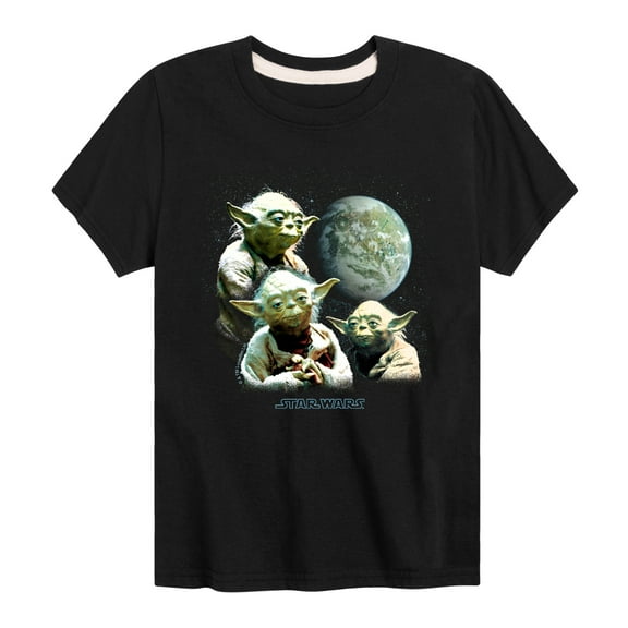 Star Wars - Yoda Death Star - Toddler And Youth Short Sleeve Tee