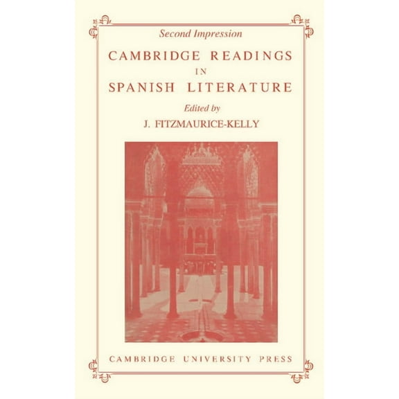 Cambridge Readings in Spanish Literature, (Paperback)