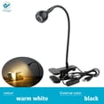 thumbnail image 2 of Deago LED Flexible USB Clip On Light/Book Light/Reading Lamp/Night Light Clip on for Desk, Bed Headboard and Computers, 2 of 10