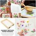 thumbnail image 3 of KALLORY 2Pack Paper Frame Supplies Paper Making Frame Wood Rectangular Tool For DIY Projects, 3 of 8
