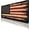 American Flag, variant on Sunset Gaming Mouse Pad Japanese Pink Red Bridge Red Maple Art Large Desk Mat with Stitched Edges,Non-Slip Waterproof Rubber Base Mouse Mat 31.5 x 11.8 Mouse Pads for Desk Home Office Gaming