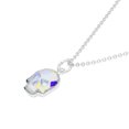 thumbnail image 2 of Collar para Mujer con Cristal Fino Swarovski en forma de Calavera– Bañado en Rodio- Collar Elegante y Brillante-Collares de Mujer de Moda- Joyería para Mujer de Moda- Regalo especial, 2 of 4