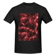 thumbnail image 4 of Bingfone Red Line Men'S Loose Fit Short-Sleeve Pocket T-Shirt, 4 of 7