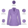 thumbnail image 2 of Panda Uniform lab coat women and white lab coat | lab coats women and scrub coats for women, 2 of 8