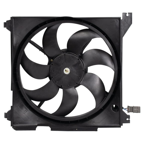 TRQ Radiator Cooling Fan Assembly Fits 2001-2004 Hyundai Santa Fe RFA80444