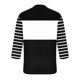 thumbnail image 3 of Blusas y camisas de manga larga con cuello redondo para hombre, estilo casual, con patchwork, cuello redondo, manga corta, blusa estampada para hombre, 3 of 4