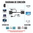 thumbnail image 4 of Cable Convertidor Video Vga A Hdtv Y Audio Full Hd 1080p, 4 of 10