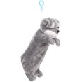 thumbnail image 1 of Estuche para lápices con forma de perro en 3D, suave y de felpa, con diseño de perro, estuche para lápices, estuche para bolígrafos de animales, papelería de gran capacidad, 1 of 3