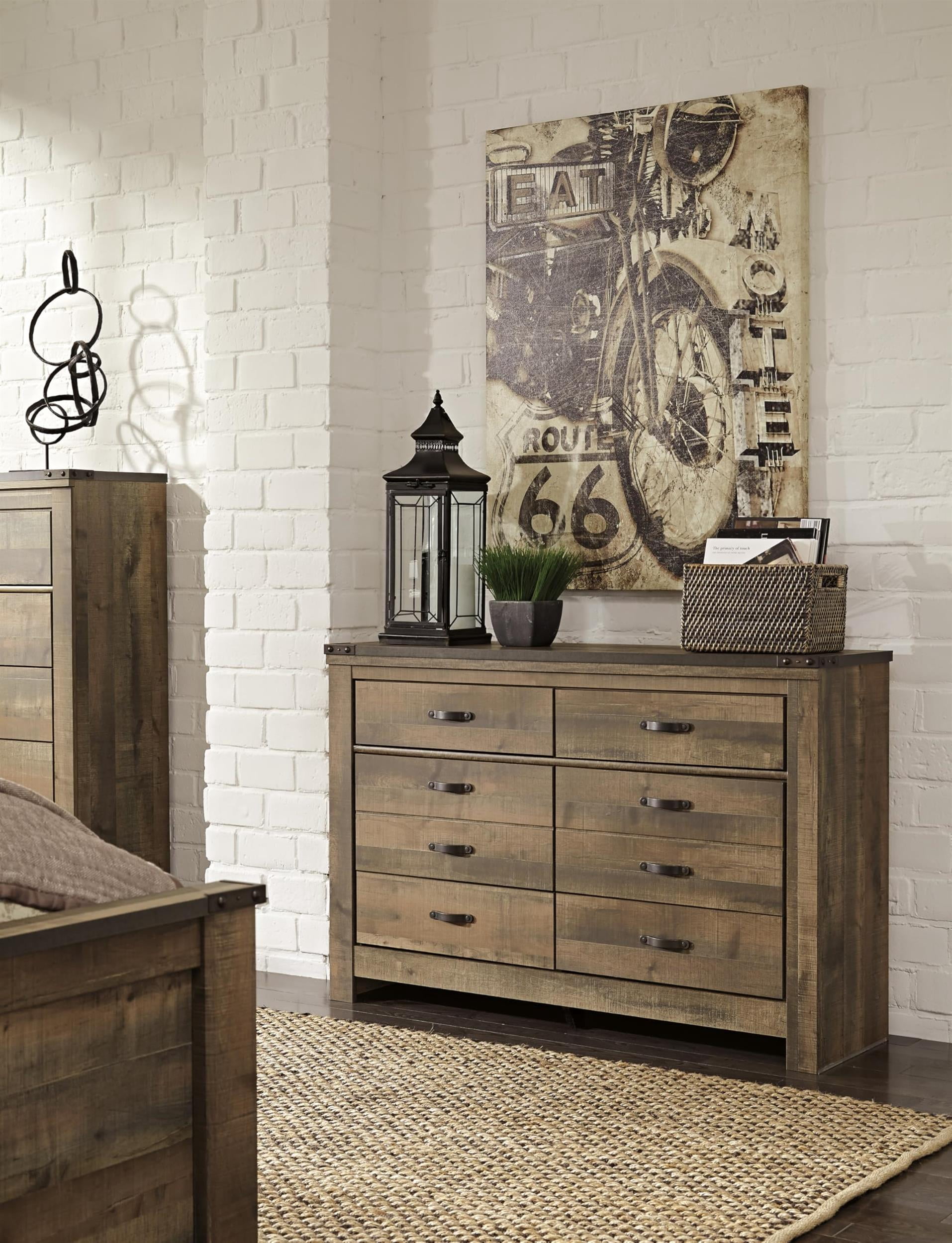 Ashley Furniture Trinell Brown Dresser