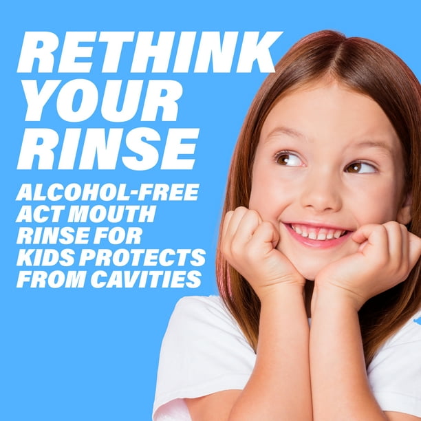 ACT Kids Anticavity Fluoride Mouthwash, Pineapple Punch, 16.9 fl