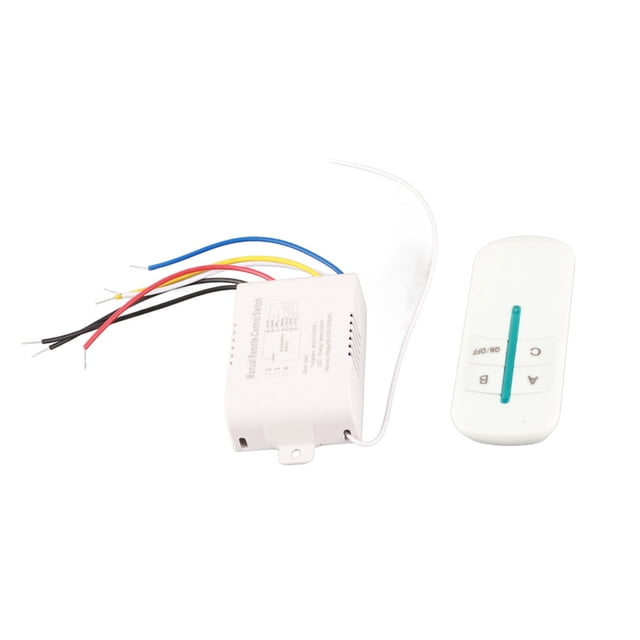 Interrupteur à Distance, Conduit la Lampe de Lumière 180240v Manière Télécommande Sans Fil Commutateur de Commande à Distance Sortie de Haute Intensité