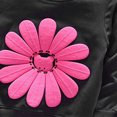 thumbnail image 5 of HCNTES Baby Girl Winter Clothes Autumn Winter Kids Clothes Girls Print Pullover Long Sleeve Tops+Petal Pants Set Sport Suit, 5 of 7