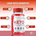 thumbnail image 4 of Keto Leap Keto ACV Gummies - Apple Cider Vinegar Supplement for Energy & Focus - Dietary Supplement Gummies with Apple Cider Vinegar Folate Vitamin B12 B6 Beet Root - 3 Pack, 180 Gummies, 4 of 4