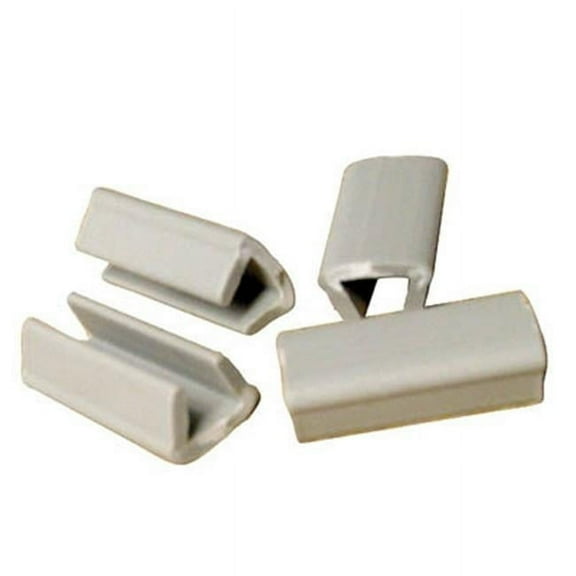 Plastic Guide for Top of Glass, Aluminum