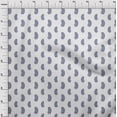 thumbnail image 4 of oneOone Polyester Spandex Medium Blue Fabric Block Quilting Supplies Print Sewing Fabric By The Yard 56 Inch Wide-UW, 4 of 5