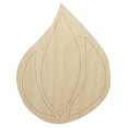 thumbnail image 1 of Fire Symbol Wood Shape Unfinished Piece Cutout Craft DIY Projects - 6.25 Inch Size - 1/4 Inch Thick, 1 of 7