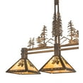 thumbnail image 5 of Meyda 219382 45 in. Long Winter Pine Tall Pines 3 Light Island Pendant, 5 of 7
