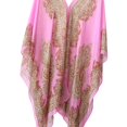 thumbnail image 6 of Cape Soft Sun Protection Women Chiffon Shawl Wrap for Evening Wedding Party Pink, 6 of 8