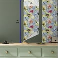 thumbnail image 5 of Ambesonne Floral Peel & Stick Wallpaper for Home, Pop Blossoms Spring Love Art, 13"x36", Ceil Blue and Yellow Green, 5 of 5