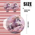 thumbnail image 2 of Colourful Unicorn on Ocean - Christmas Ornament Xmas Keepsake Ceramic Ornaments Holiday Decorations for Tree Christmas Gift Ideas 2.95in, 2 of 6
