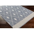 thumbnail image 3 of Mark&Day Outdoor Rugs, 5x7 Keomah Village Global Indoor/Outdoor Dark Blue Area Rug, Non Shedding Grey Blue White Carpet for Patio, Porch, Deck, Bedroom, Living Room or Kitchen (5'3" x 7'), 3 of 6