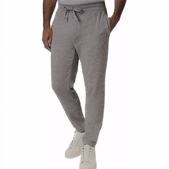 32 DEGREES Men’s French Terry Jogger, Grey, Large
