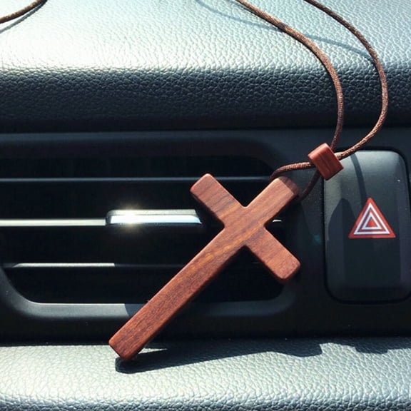 Supvox 20Pcs Assorted Color Wooden Cross DIY Crafts Durable Wood Material